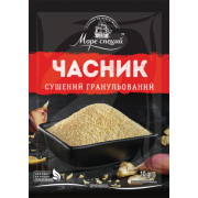 Часник сушений 10 г./25 шт.ящ.ТМ "Море Спецій"